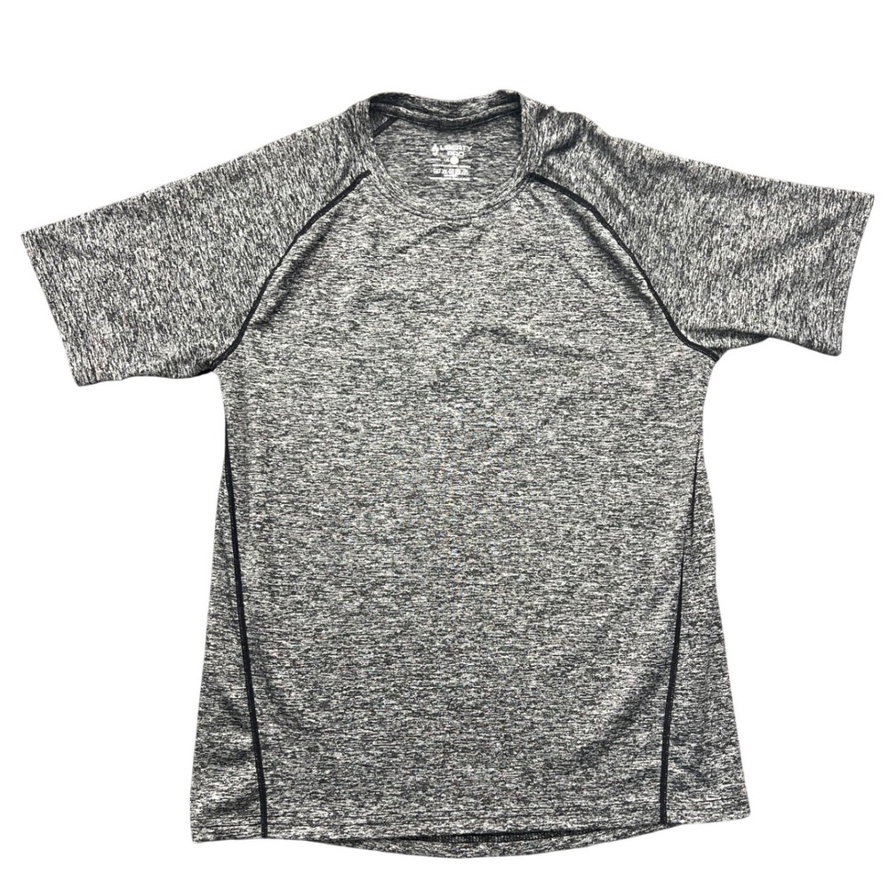 Liberty Pro Athletic Shirt Mens Small Gray Space Dye Short‎ Sleeve Gym Workout